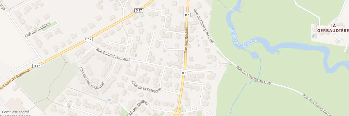 Plan du 174 Rue des rosiers à Chavagnes-en-Paillers
