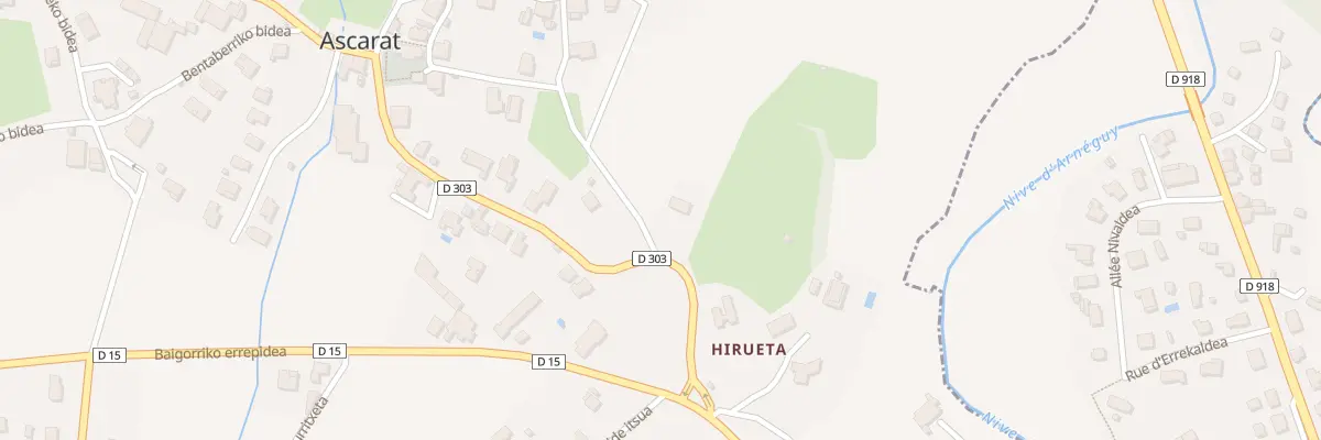 Plan du 325 Karrika nagusia à Ascarat