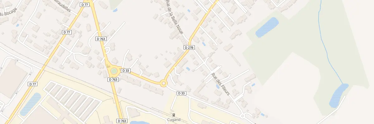 Plan du 1B Rue des martyrs vendéens à Cugand-la-Bernardière