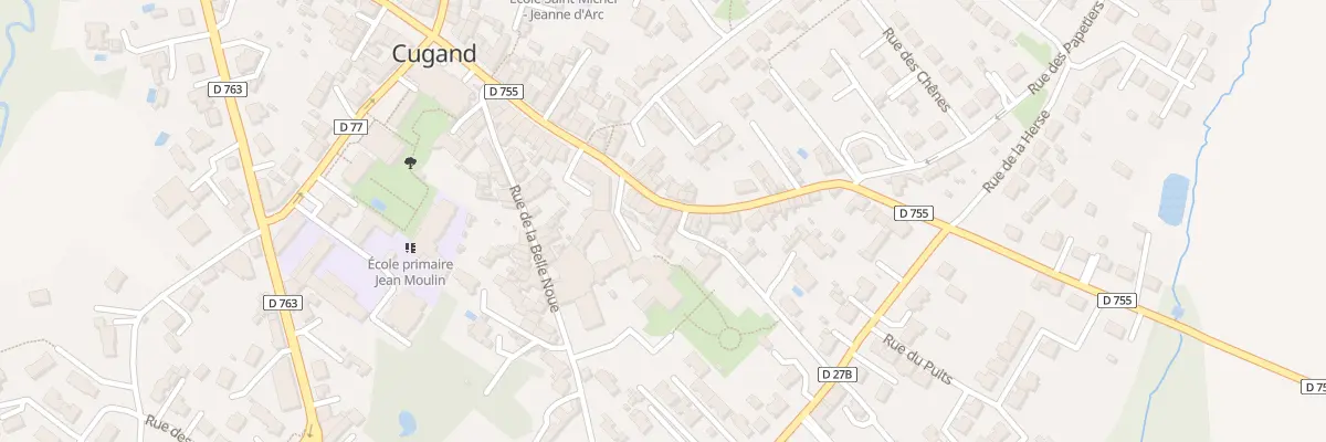 Plan du 30 Rue de la vendée à Cugand-la-Bernardière