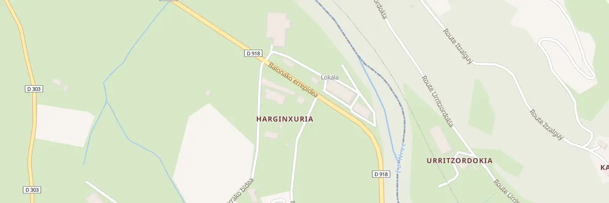 Plan du 625 Baionako errepidea à Ascarat