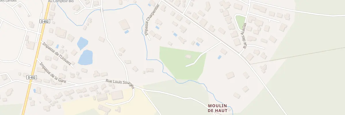 Plan du 528 Rue de Cacheliron à Lit-et-Mixe