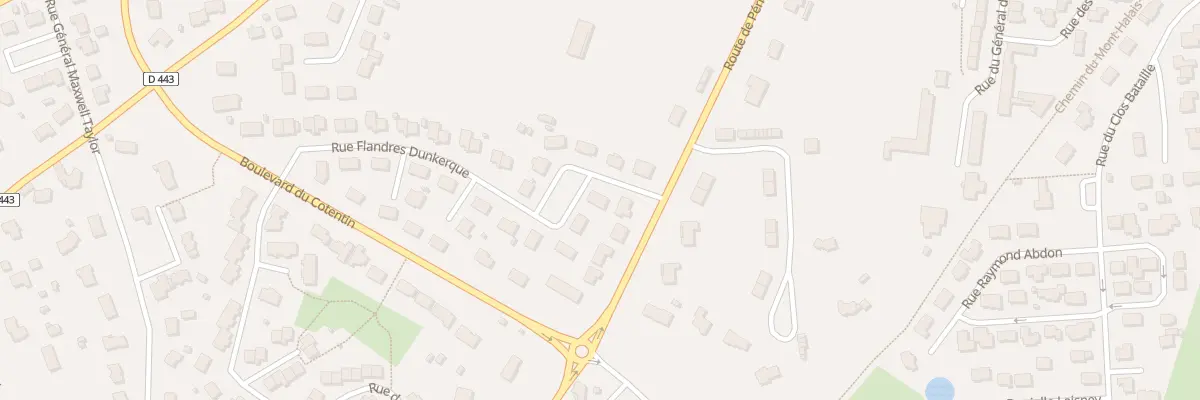 Plan du 3 Rue Flandres Dunkerque à Carentan-les-Marais