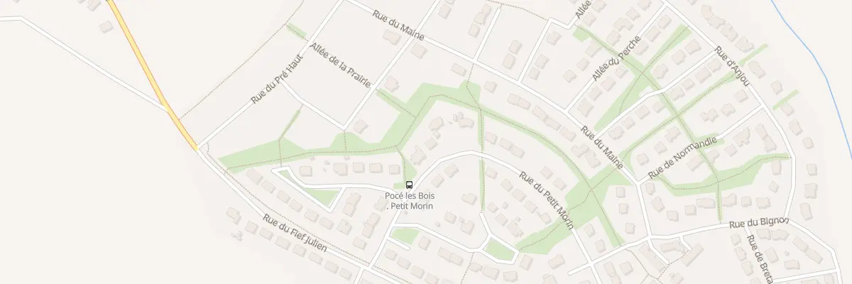 Plan du 11 Rue du Petit Morin à Pocé-les-Bois