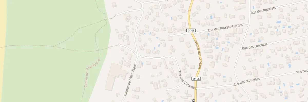 Plan du 51 Rue des Mouettes Cap Ferret à Lège-Cap-Ferret