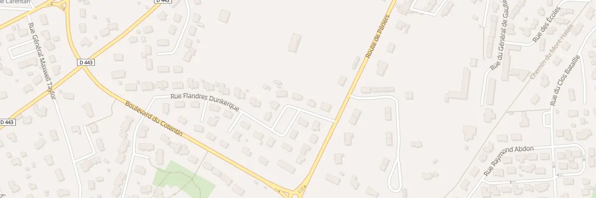 Plan du 4 Rue Flandres Dunkerque à Carentan-les-Marais