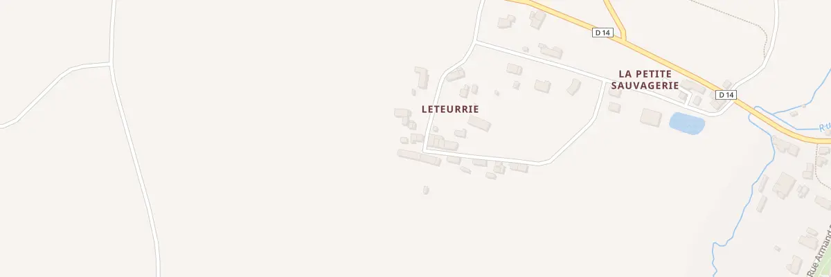 Plan du 49 Leteurie à Saint-Georges-de-Reintembault