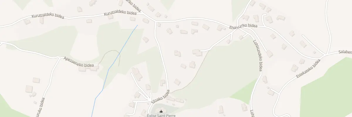 Plan du 372 Elizako bidea à Ayherre