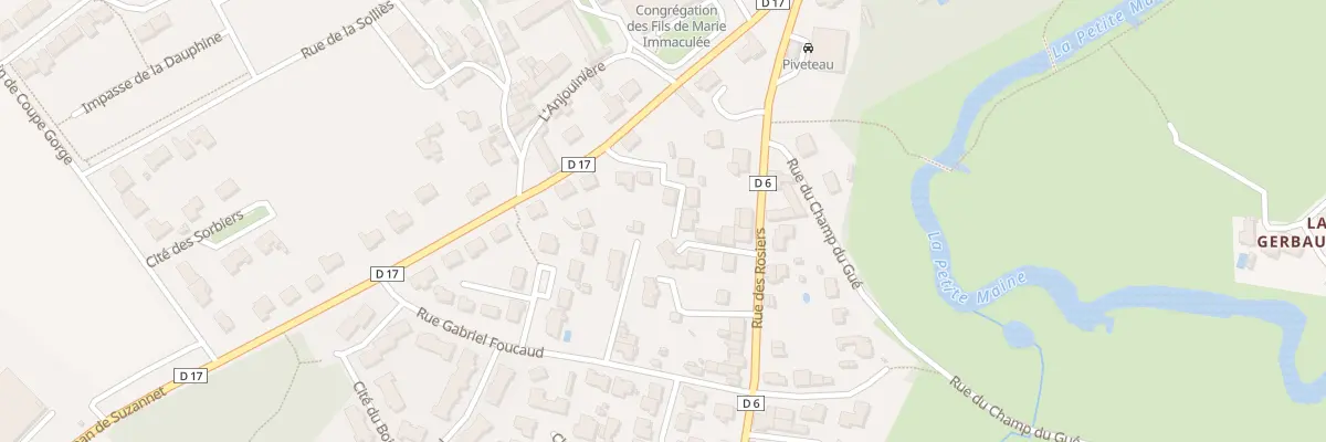 Plan du 169 Rue jean de suzannet à Chavagnes-en-Paillers