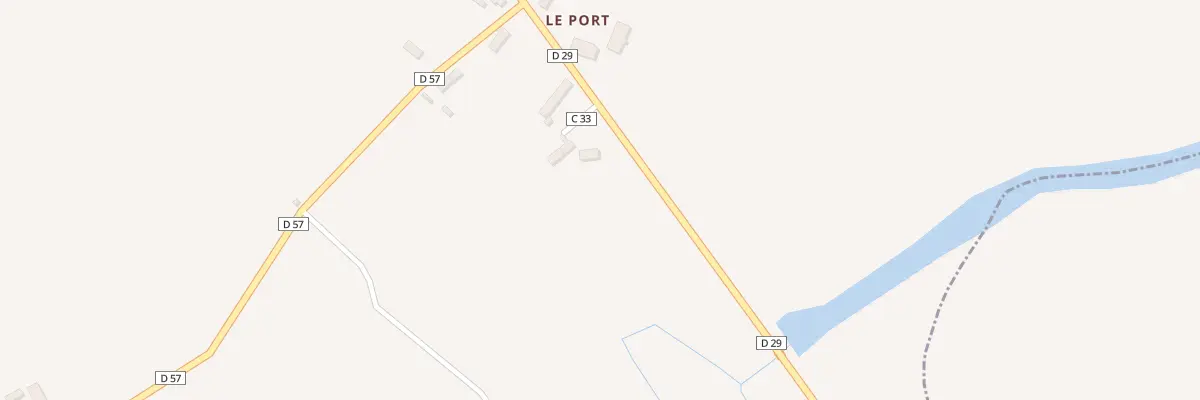 Plan du 1 Le Port à Saint-André-de-Bohon