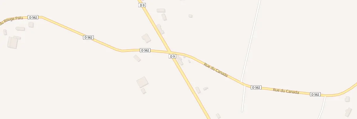 Plan du 58 Rte de la Vierge à La Bloutière
