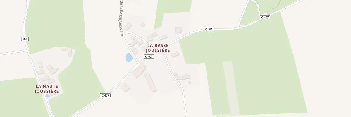 Plan du 9001 Joussieres à Pannecé