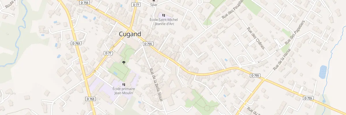 Plan du 31 Rue de la vendée à Cugand-la-Bernardière
