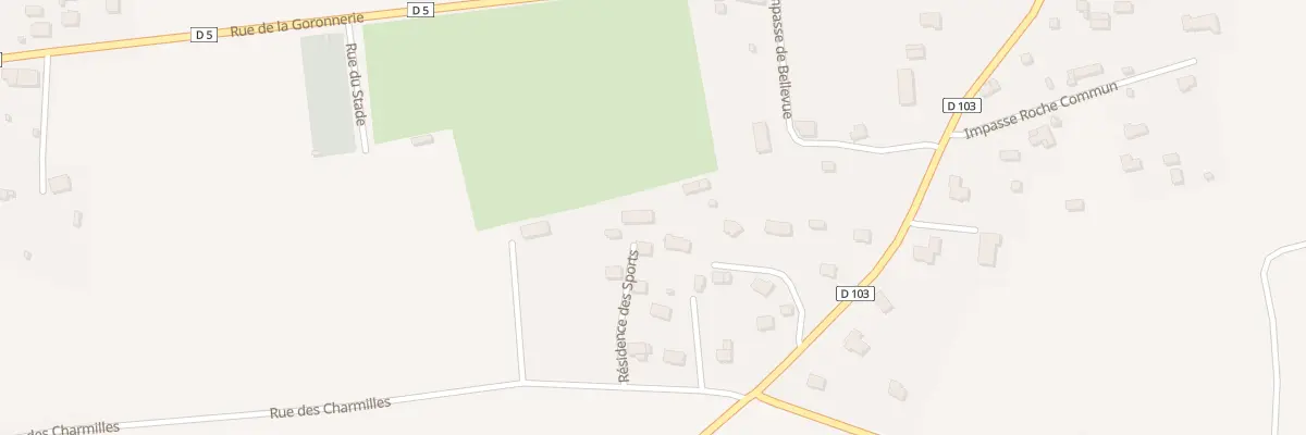 Plan du 2 Res des Sports - St-Ovin à Saint-Ovin