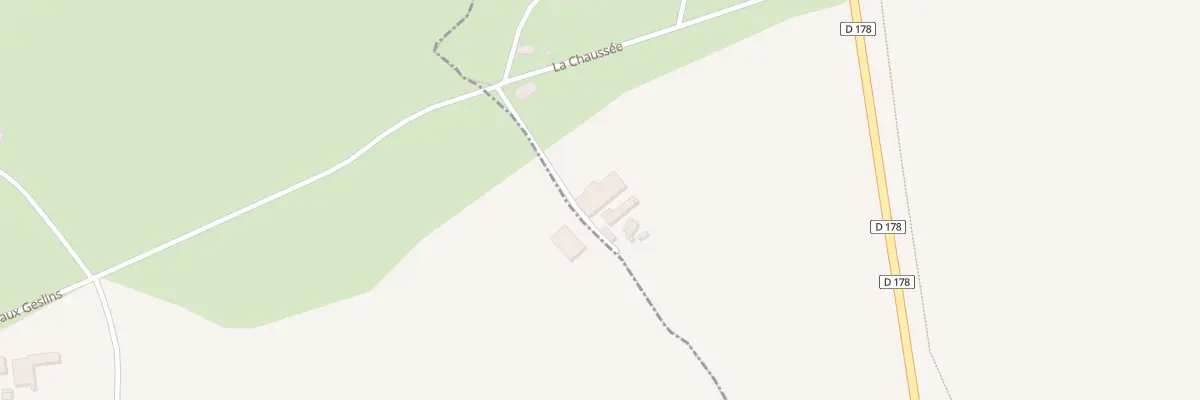 Plan du 1405 La Chaussée à Rannée