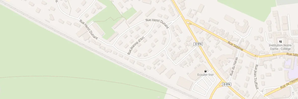 Plan du 12 Rue Henri Dunant à Carentan-les-Marais