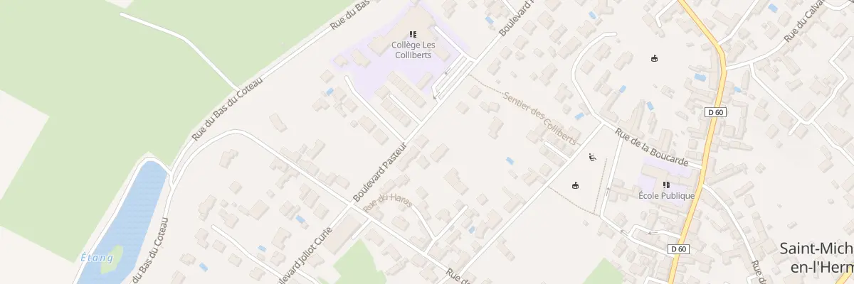 Plan du 6 Bd Pasteur à Saint-Michel-en-l’Herm