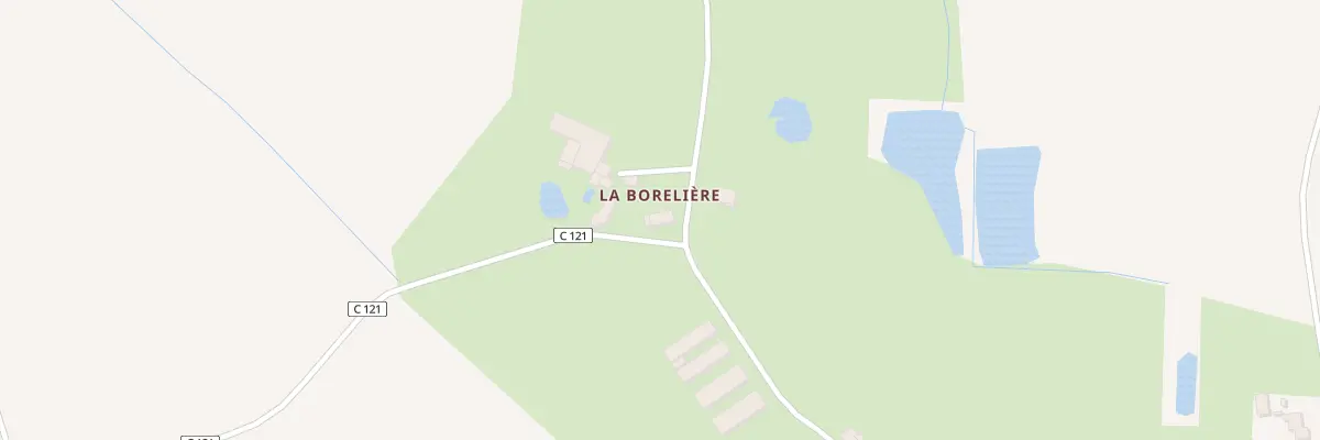 Plan du 5396 La Borelière à Chauché