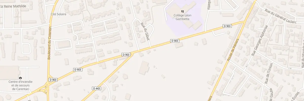 Plan du 7 Rte d’Auvers à Carentan-les-Marais