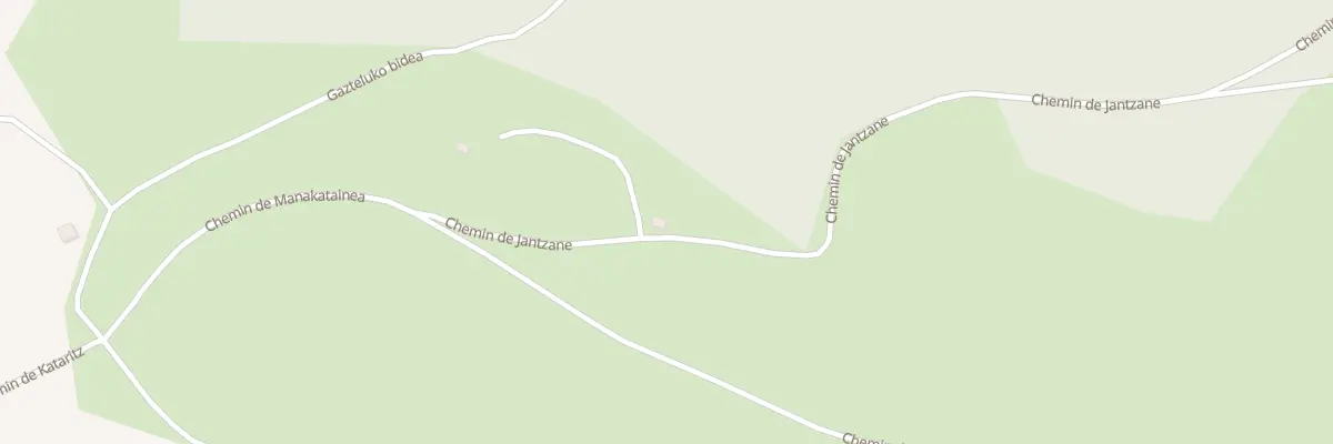 Plan du 181 Che de Jantzane à Uhart-Cize