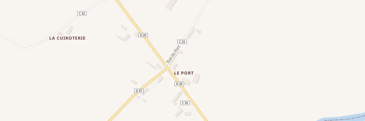 Plan du 4 Le Port à Saint-André-de-Bohon