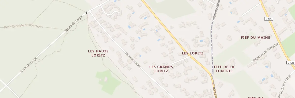 Plan du 201 Rue des Loritz à Dolus-d’Oléron