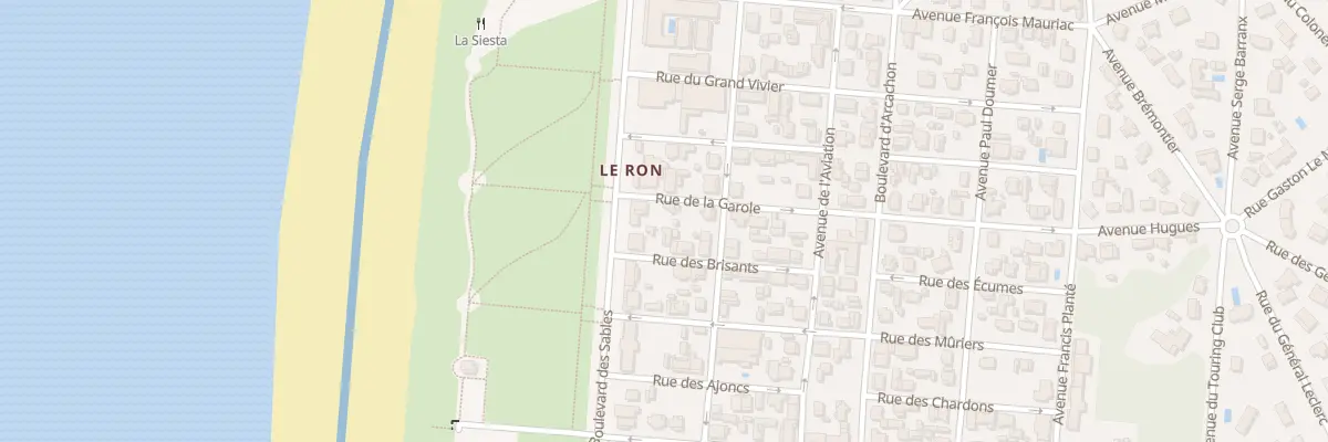 Plan du 28 Rue de la Garole à Biscarrosse