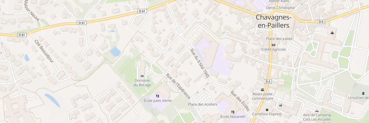 Plan du 29 Rue du grand fief à Chavagnes-en-Paillers