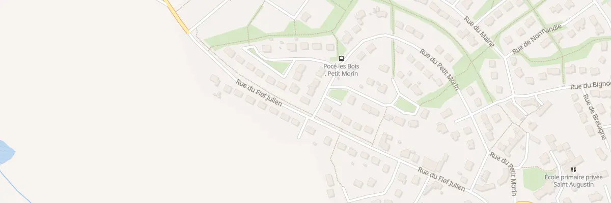 Plan du 1 Rue du Petit Morin à Pocé-les-Bois