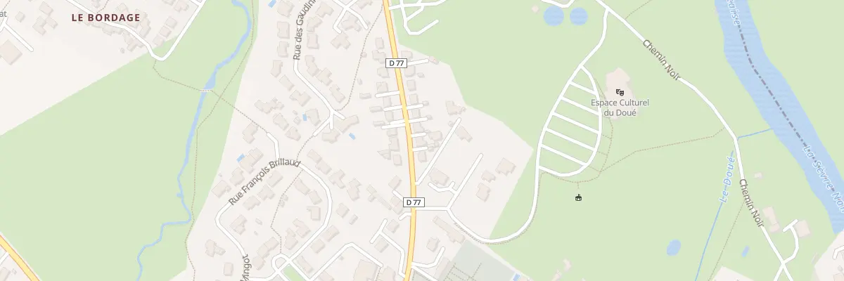 Plan du 24 Rue du Pdt Auguste Durand à Cugand-la-Bernardière