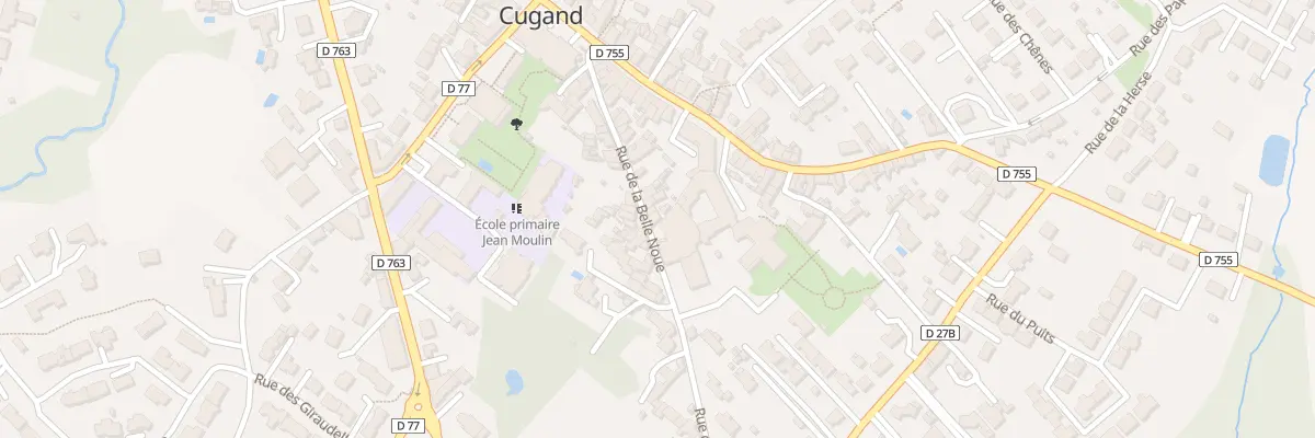 Plan du 15 Rue de belle noue à Cugand-la-Bernardière