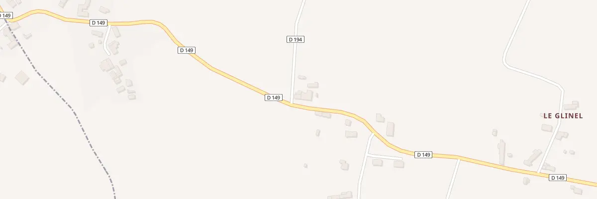 Plan du 16 Rte des Forges à Montreuil-sur-Lozon