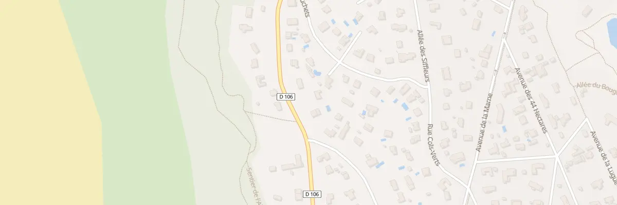 Plan du 170 Av de Bordeaux Cap Ferret à Lège-Cap-Ferret