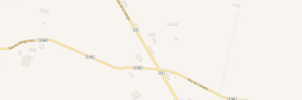 Plan du 62 Rte de la Vierge à La Bloutière