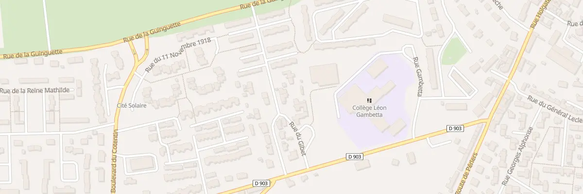 Plan du 7 Rue du Gibet à Carentan-les-Marais