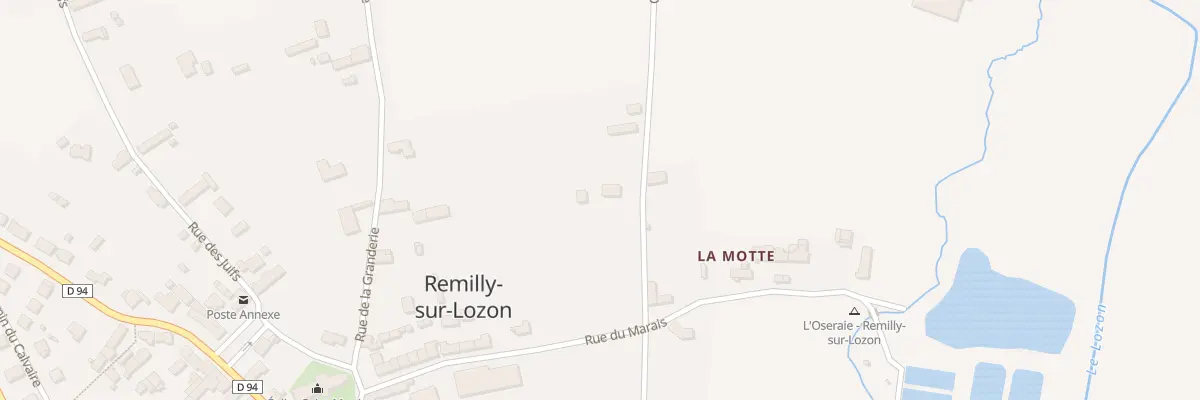 Plan du 7 Che de la Rivière à Remilly Les Marais