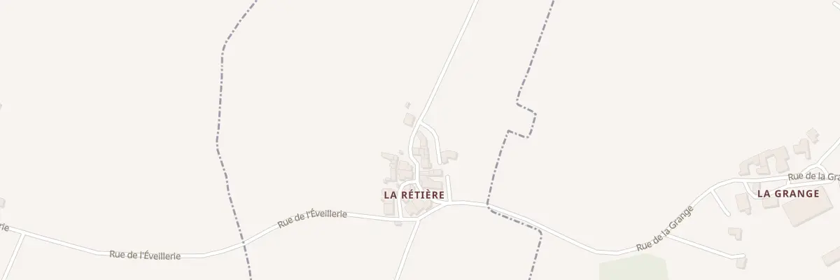Plan du 5051 La Retière à La Couture