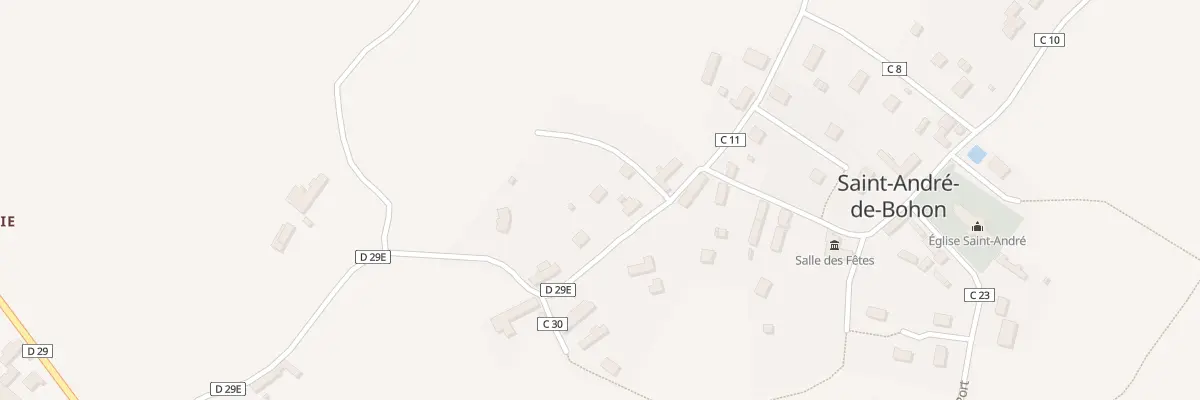 Plan du 5318 La Sauvagerie à Saint-André-de-Bohon