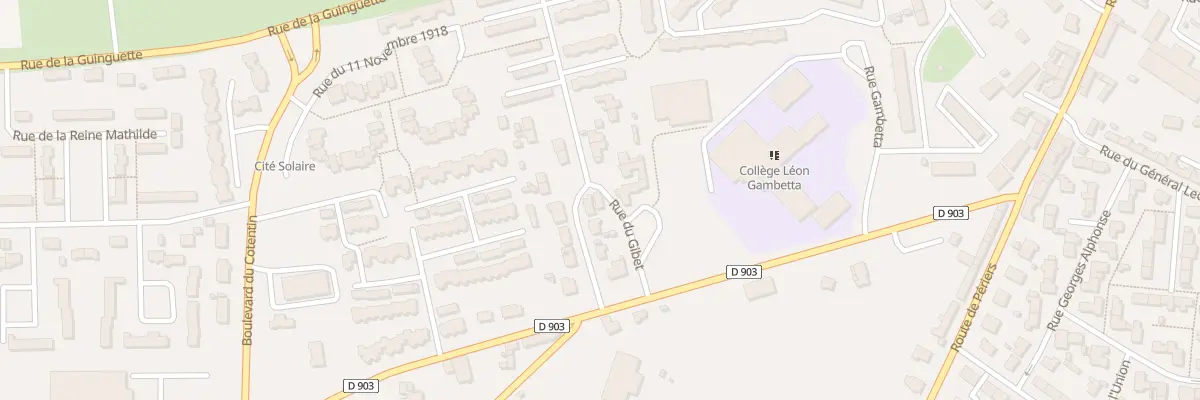 Plan du 15 Rue du Gibet à Carentan-les-Marais