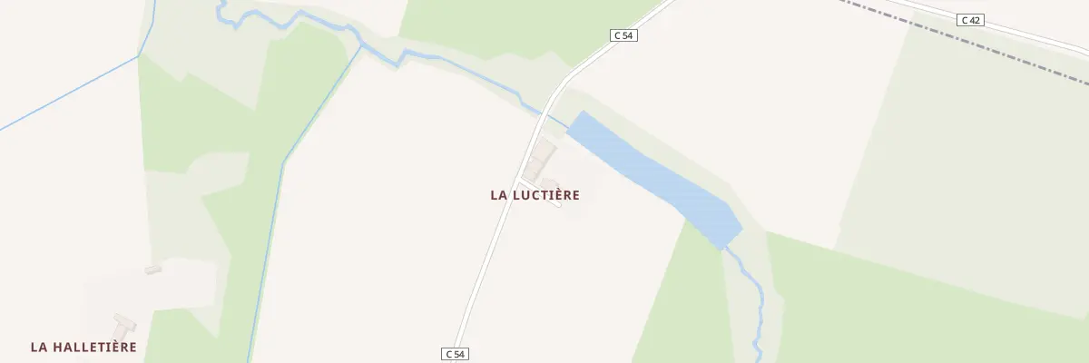 Plan du 5614 La Luctière à Oudon