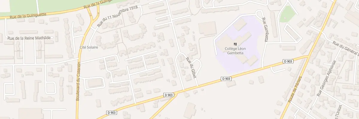 Plan du 17 Rue du Gibet à Carentan-les-Marais