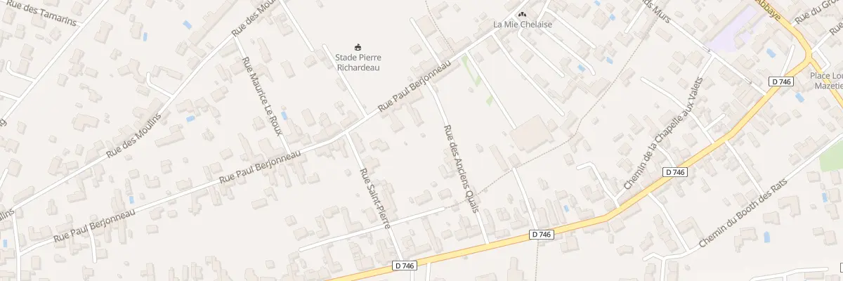Plan du 33 Rue paul berjonneau à Saint-Michel-en-l’Herm