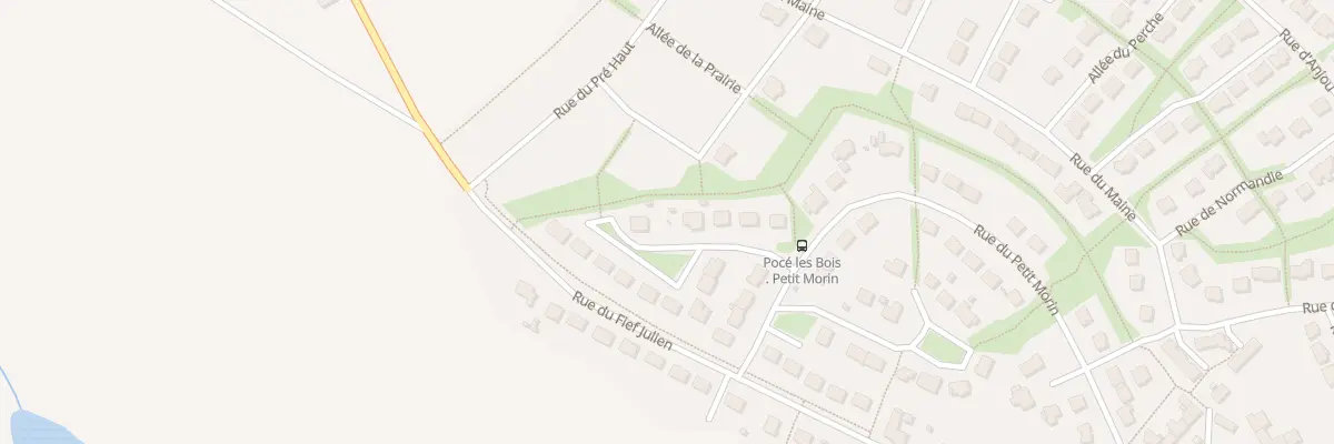 Plan du 10 Rue du Houssay à Pocé-les-Bois