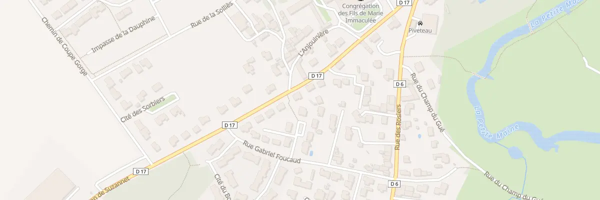 Plan du 235 Rue jean de suzannet à Chavagnes-en-Paillers