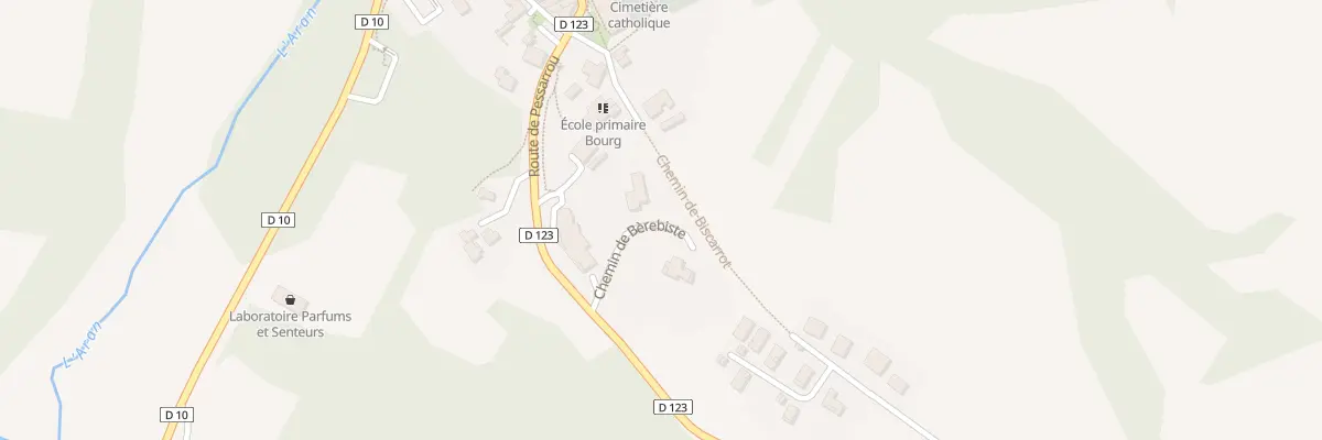Plan du 70 Che Berebiste à La Bastide-Clairence
