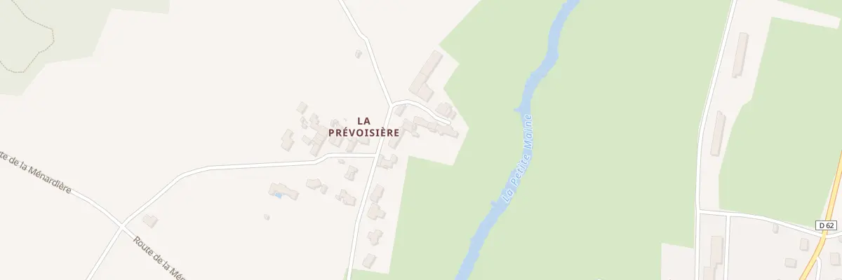 Plan du 24 La Prevoisiere à Chavagnes-en-Paillers