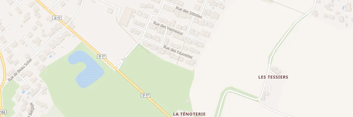 Plan du 18 Rue des Fauvettes à Orée d’Anjou