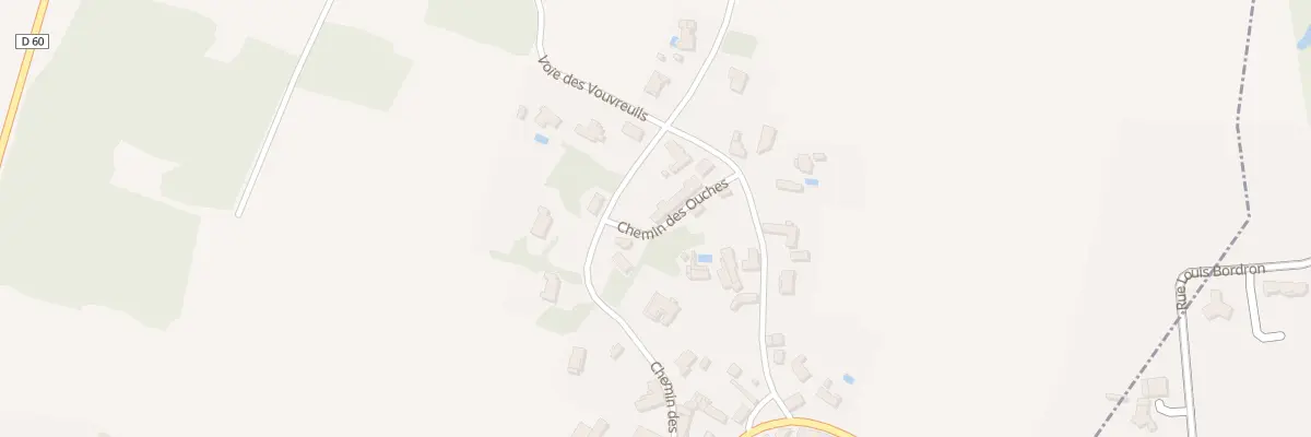 Plan du 1 Che des Ouches à Lairoux
