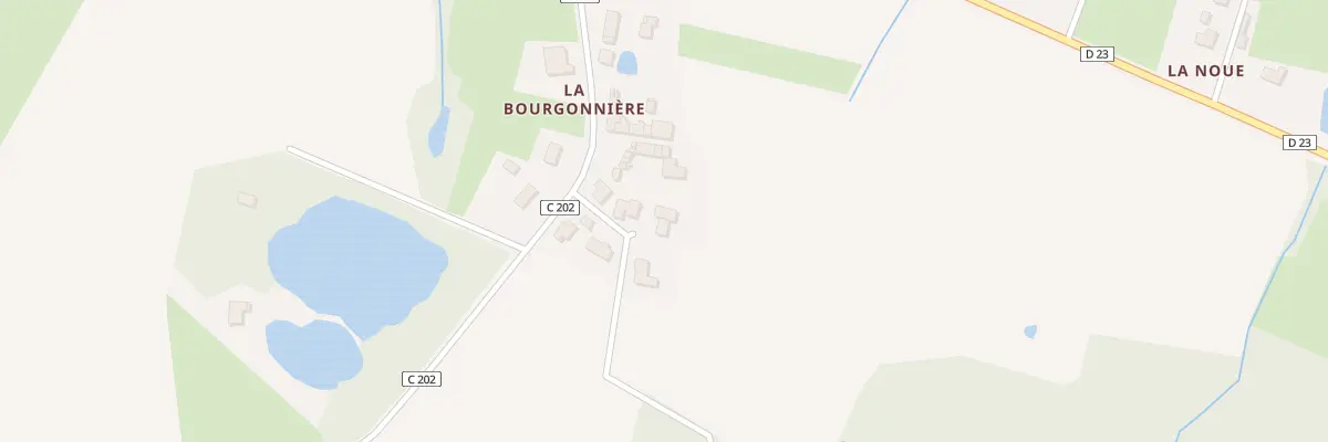Plan du 319 La Bourgonniere à Couffé