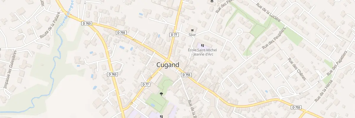 Plan du 12 Pl de l’Eglise Cugand à Cugand-la-Bernardière